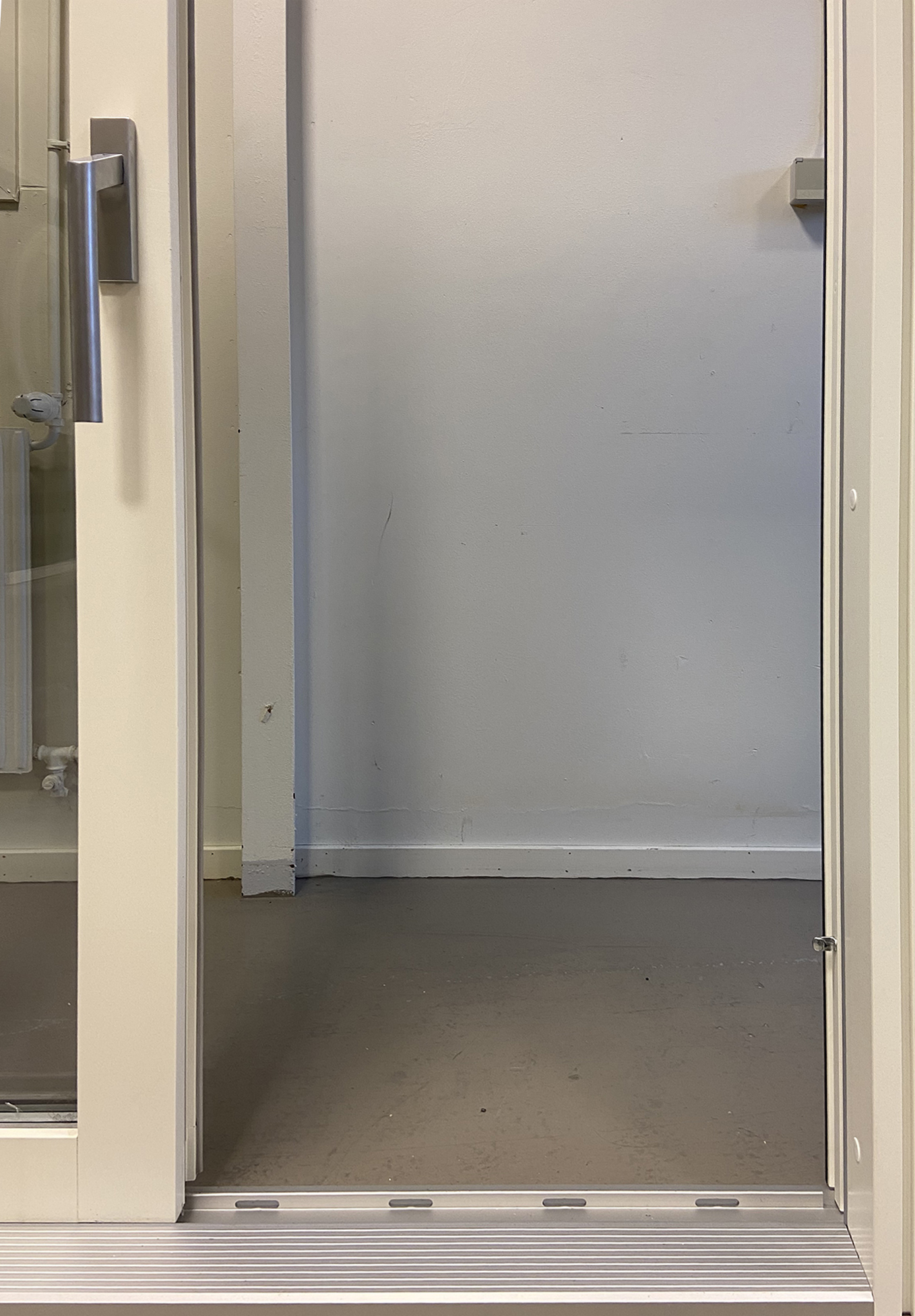 Skjutdörr A Rörlig Del På Utsidan trä/aluminium